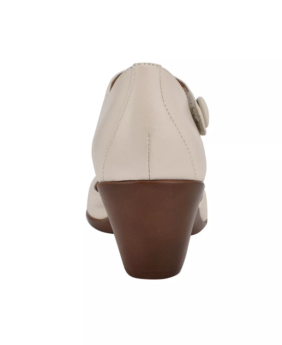 Easy Spirit Women's Clarice Mary Jane Block Heel Pumps