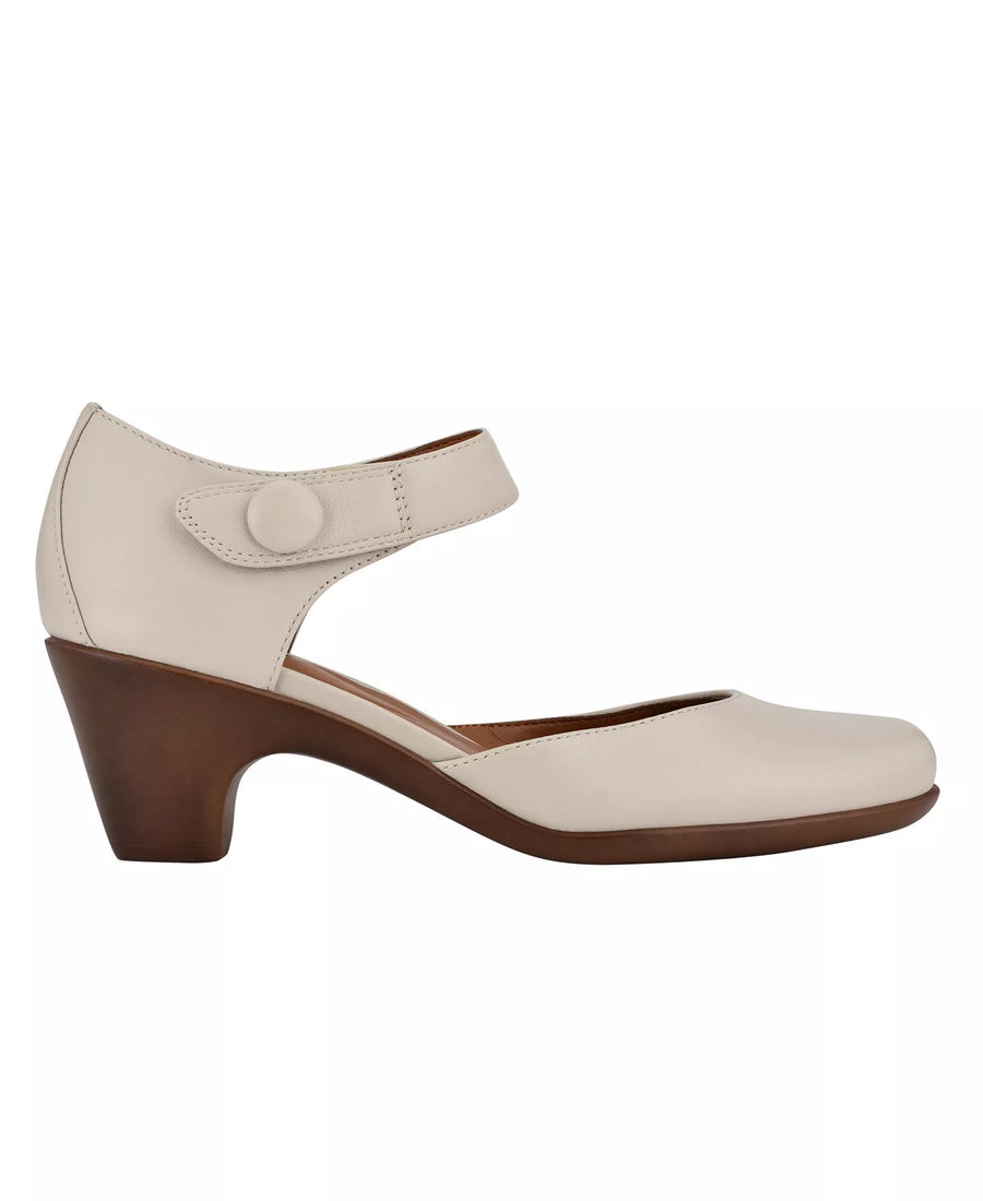 Easy Spirit Women's Clarice Mary Jane Block Heel Pumps