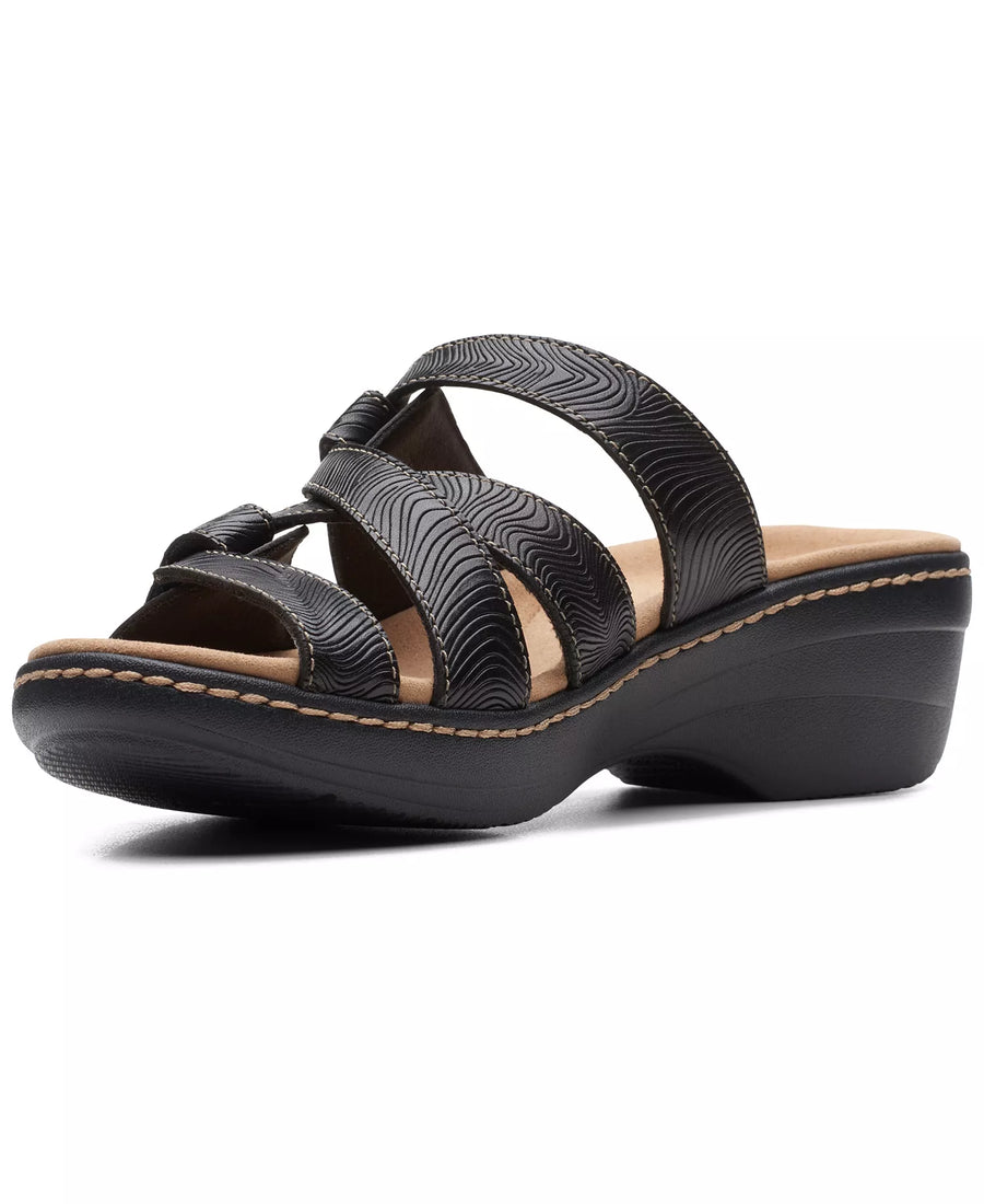 Clarks Women's Merliah Karli Slip-on Strappy Sandals