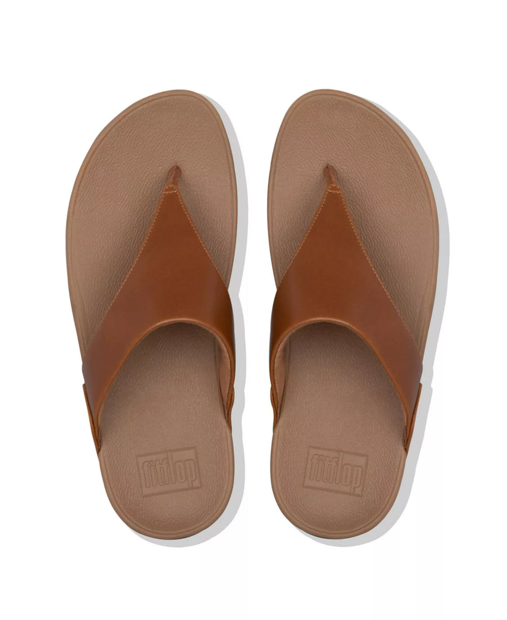 FitFlop Lulu Leather Toe-Thongs Casual Sandals