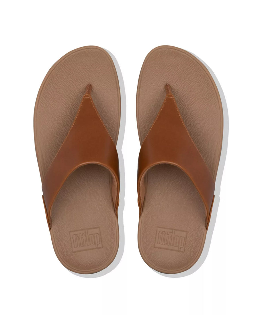 FitFlop Lulu Leather Toe-Thongs Casual Sandals