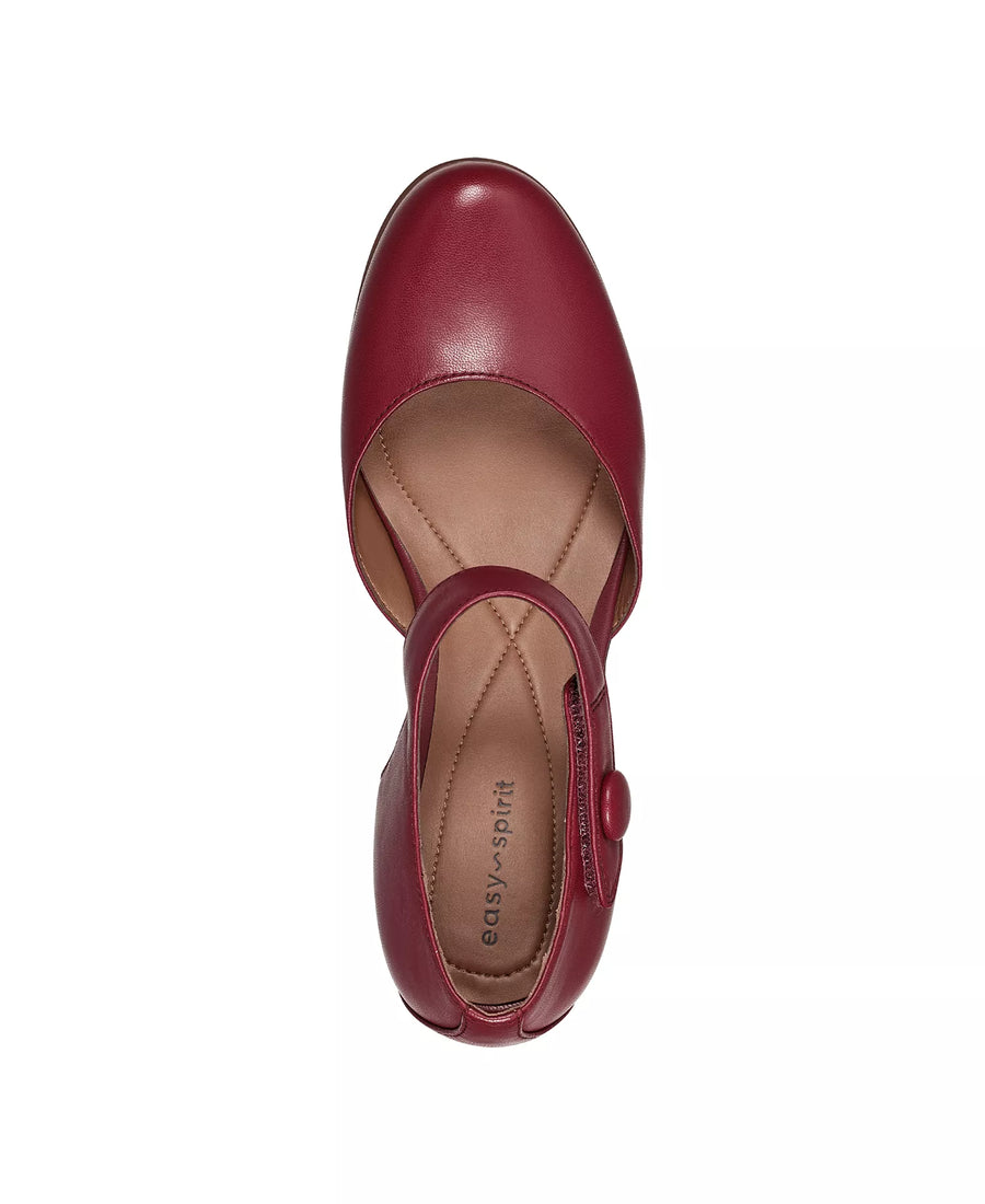 Easy Spirit Women's Clarice Mary Jane Block Heel Pumps