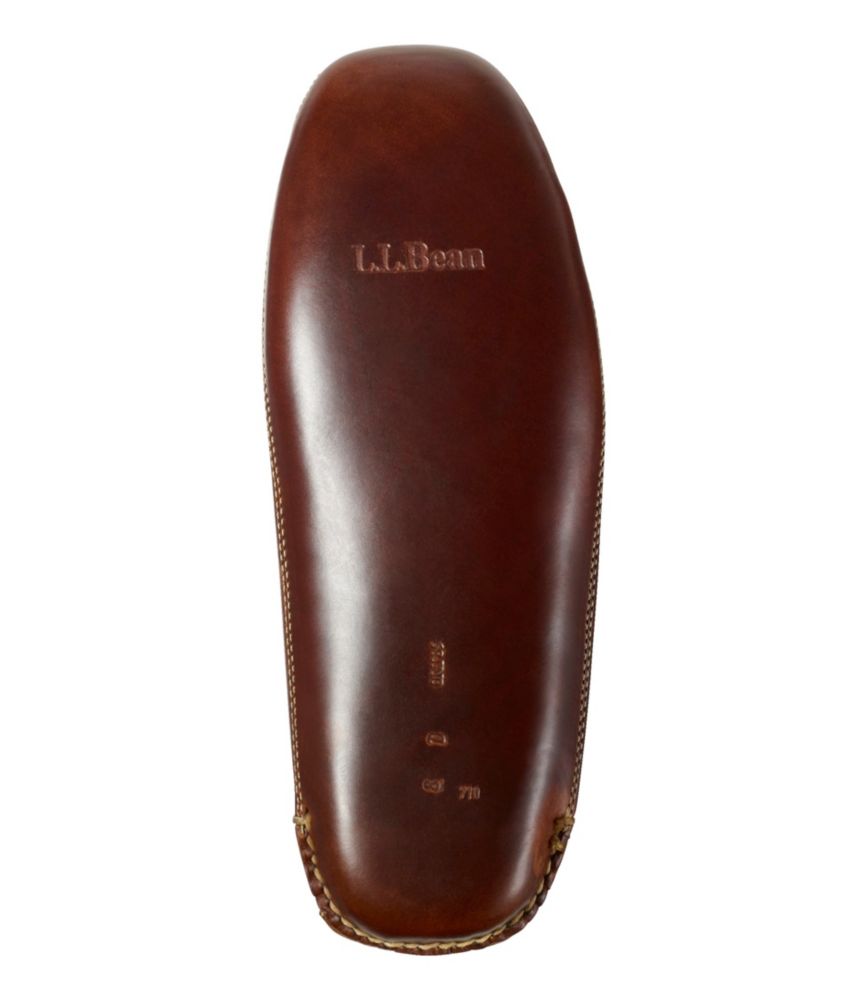 Men'S L.L.Bean Leather Double-Sole Slippers, Leather-Lined