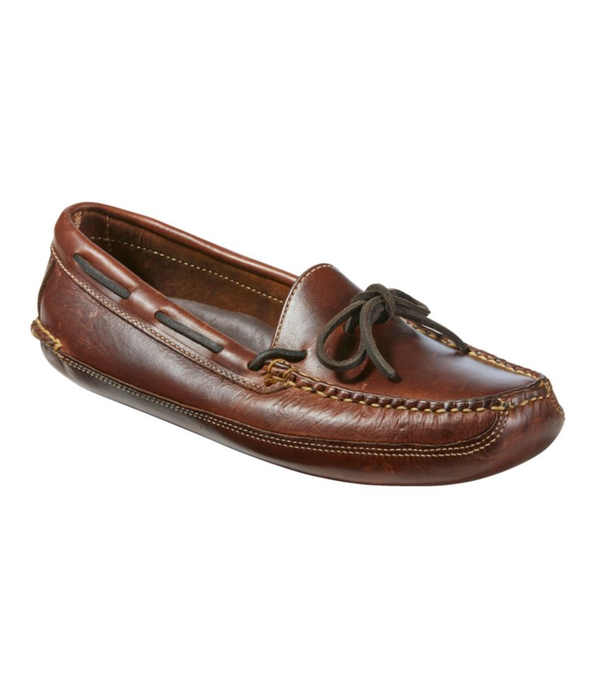 Men'S L.L.Bean Leather Double-Sole Slippers, Leather-Lined