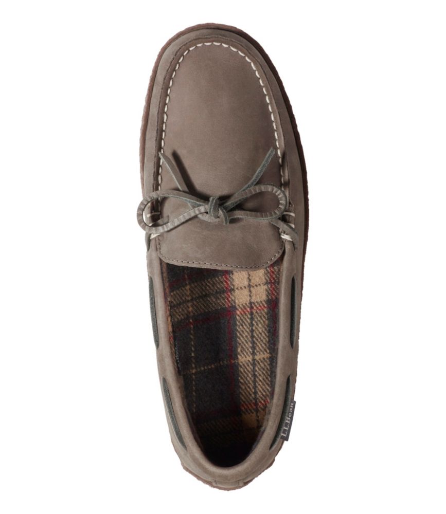 Men'S L.L.Bean Handsewn Slippers, Flannel-Lined
