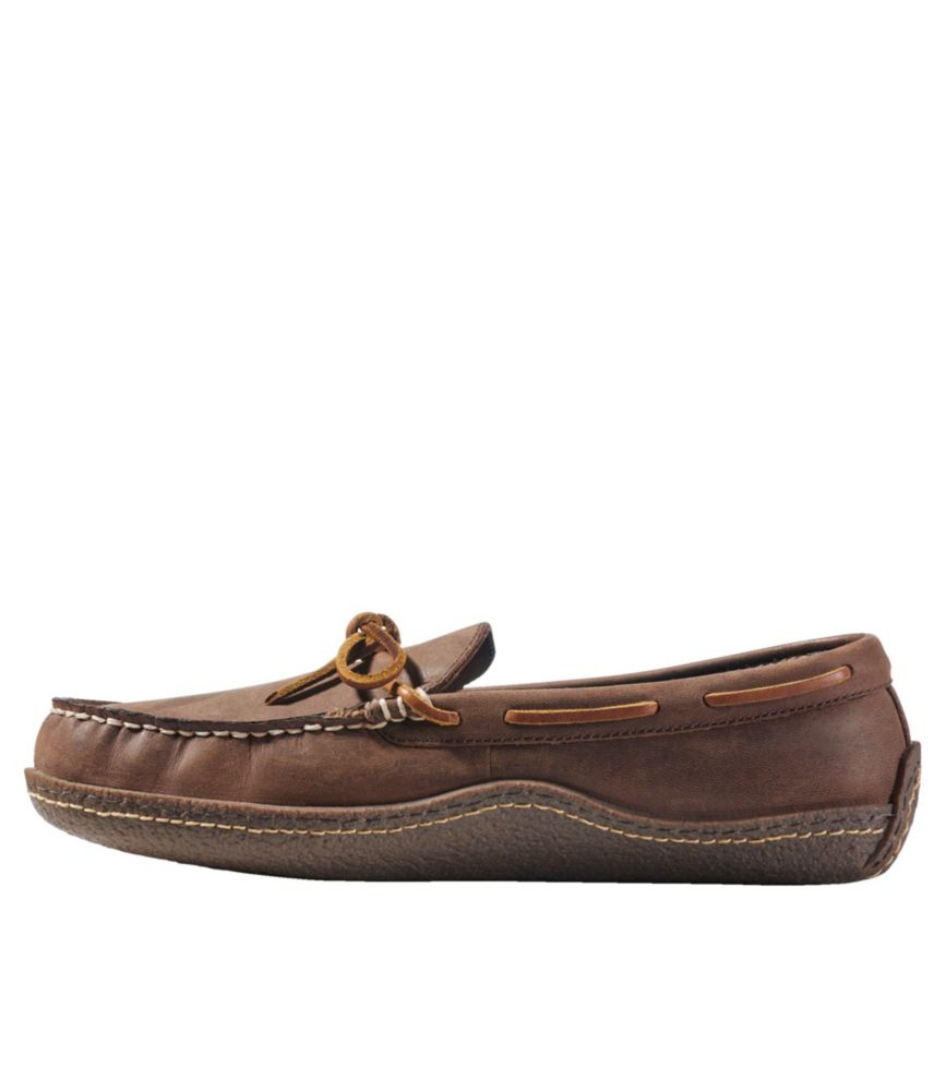 Men'S L.L.Bean Handsewn Slippers, Flannel-Lined