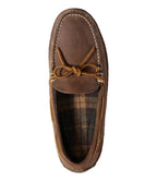 Men'S L.L.Bean Handsewn Slippers, Flannel-Lined