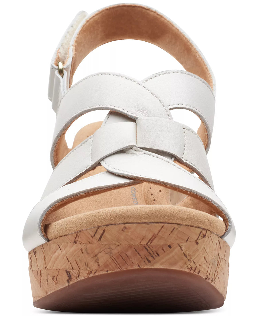Clarks Women's Collection Giselle Beach Slingback Wedge Sandals
