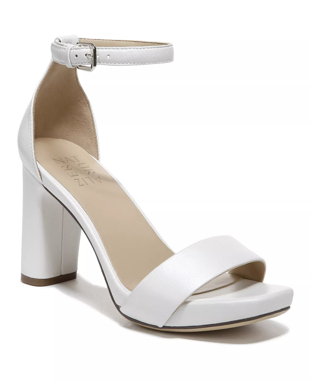 Naturalizer Women's Joy Square Toe Ankle Strap Dress Sandals