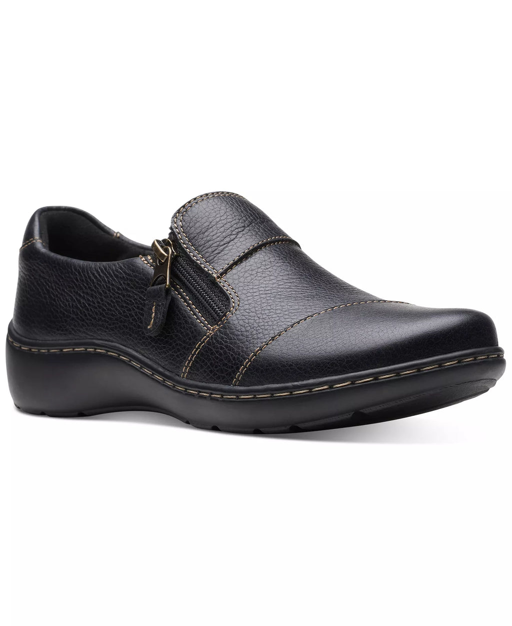 Clarks Women's Cora Harbor Zip Flats