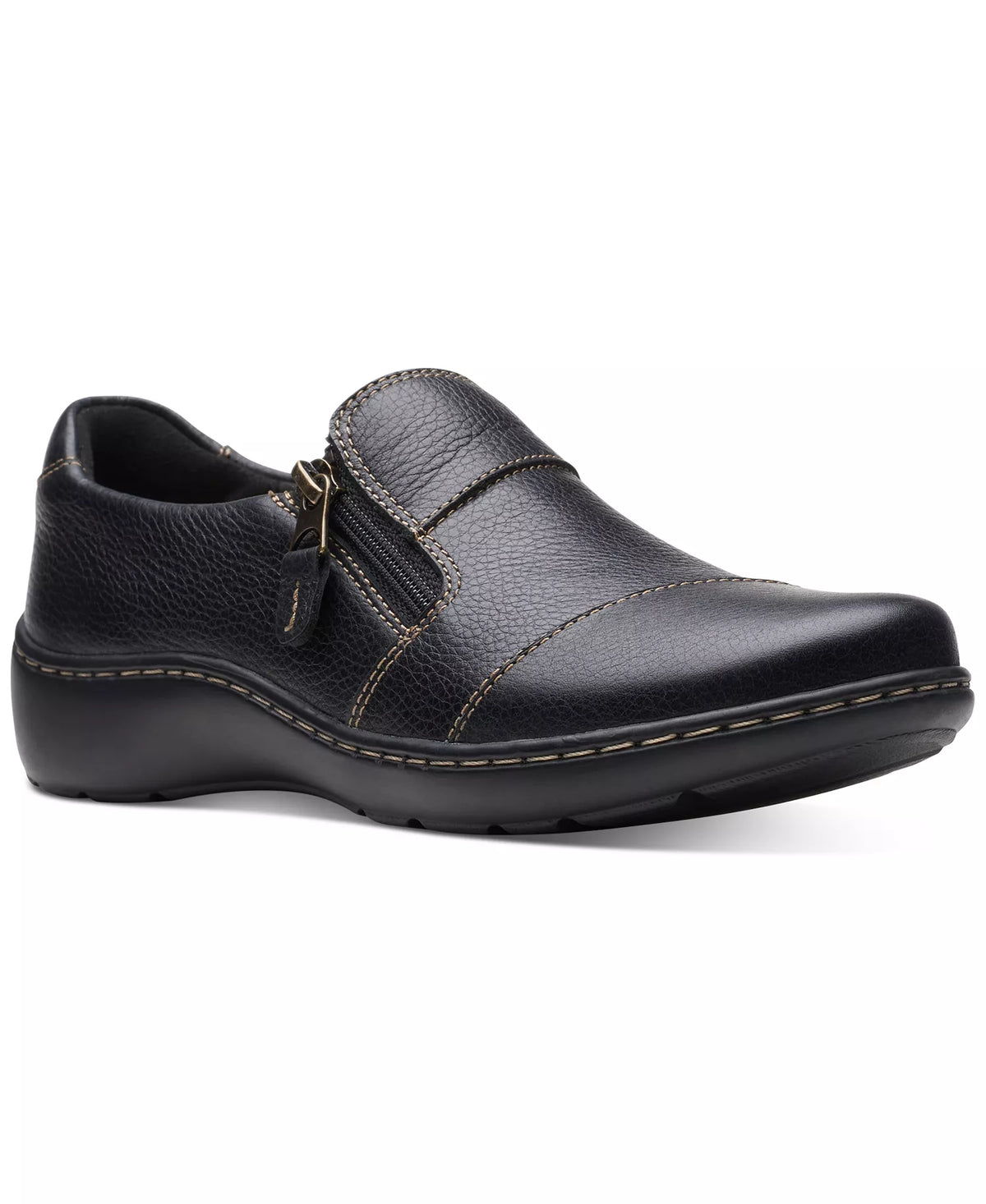 Clarks Women's Cora Harbor Zip Flats