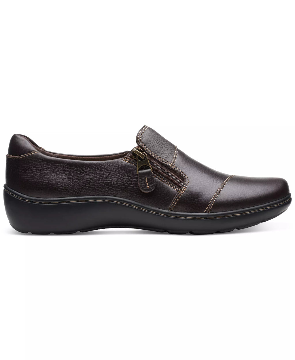 Clarks Women's Cora Harbor Zip Flats
