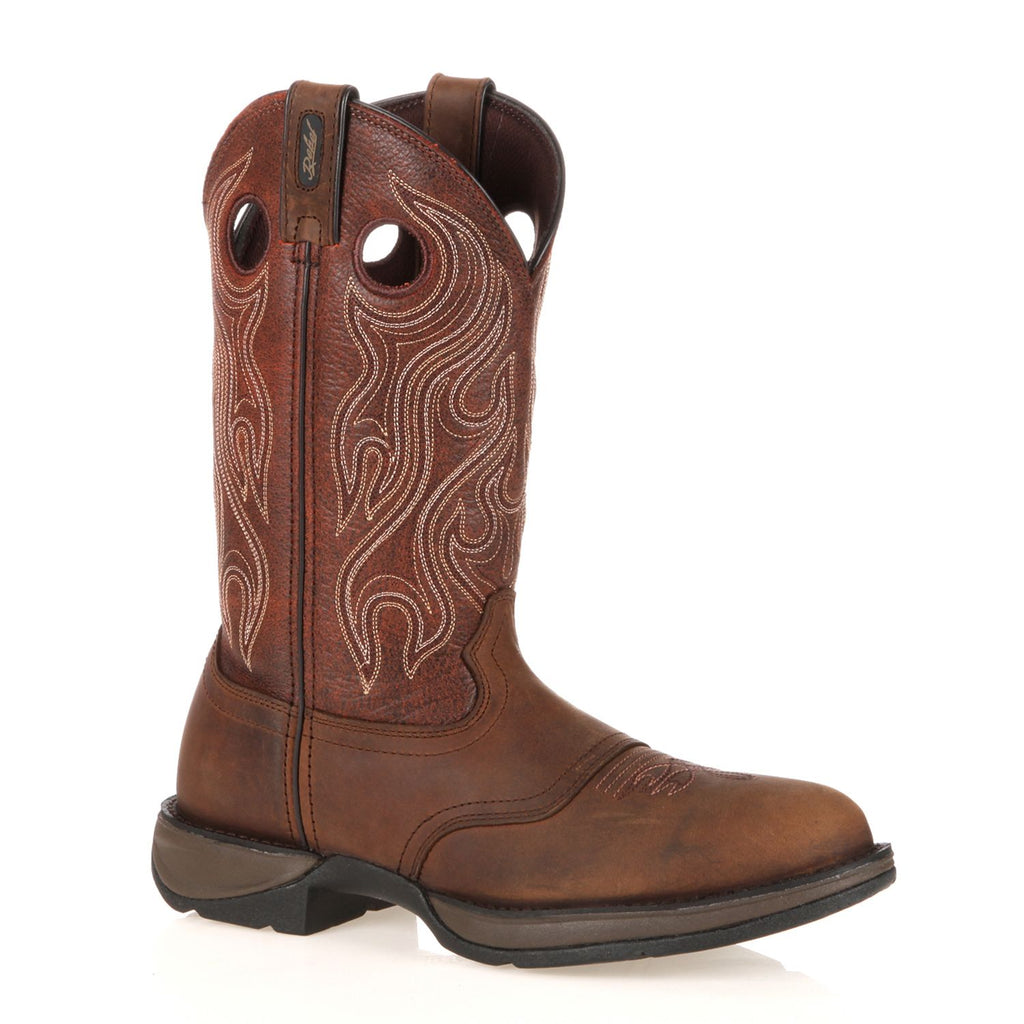 Durango Rebel Men's 11-in. Western Work Boots