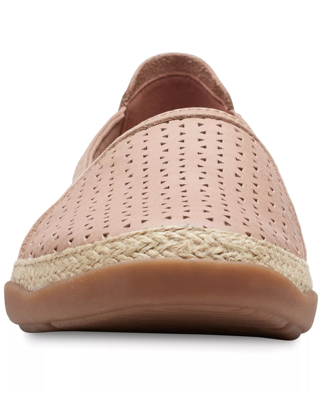 Clarks Slip-On Espadrille Leather Flats