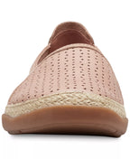 Clarks Slip-On Espadrille Leather Flats