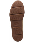 Clarks Slip-On Espadrille Leather Flats