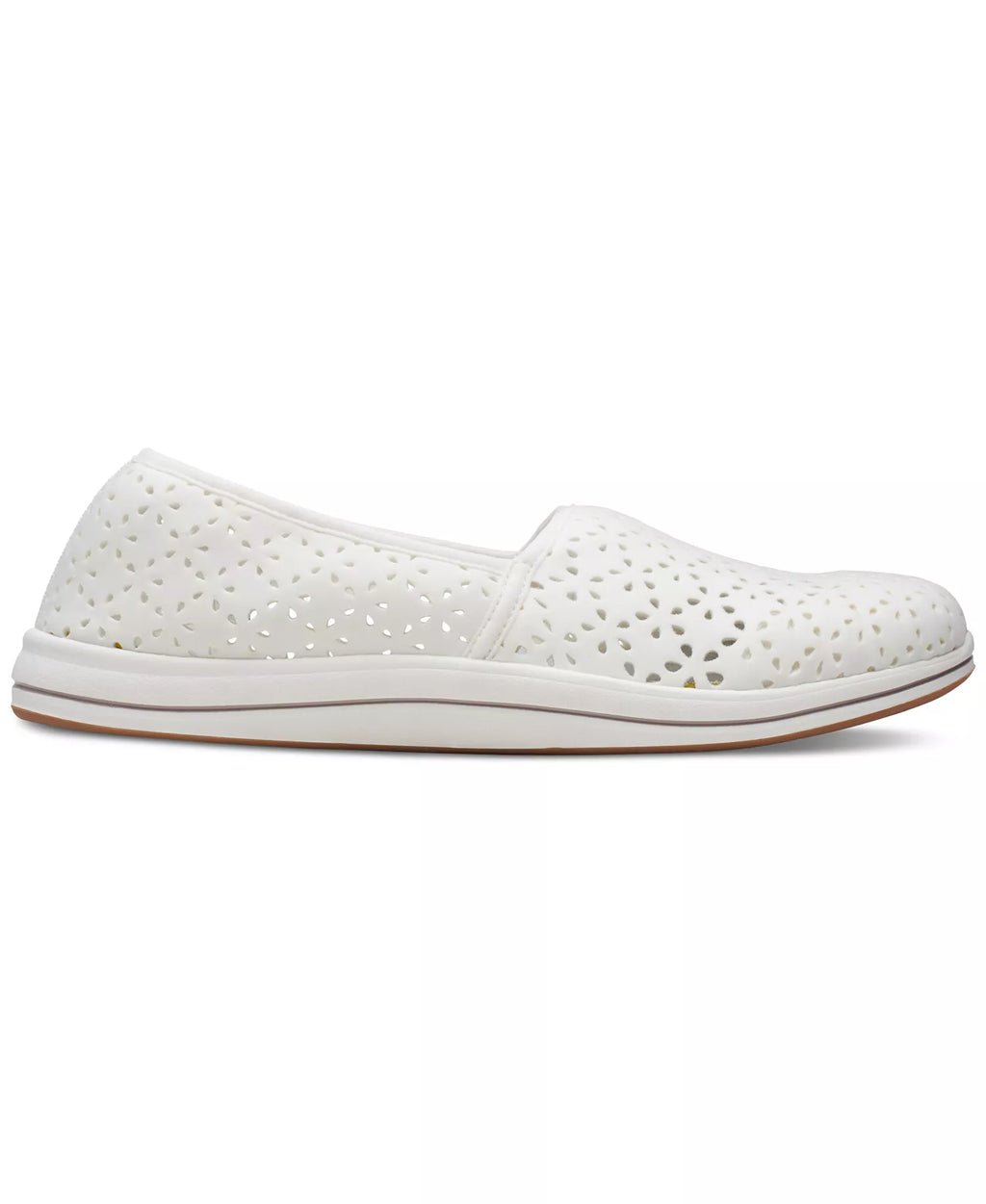 Clarks Women's Cloudsteppers Breeze Emily Perforated Loafer Flats