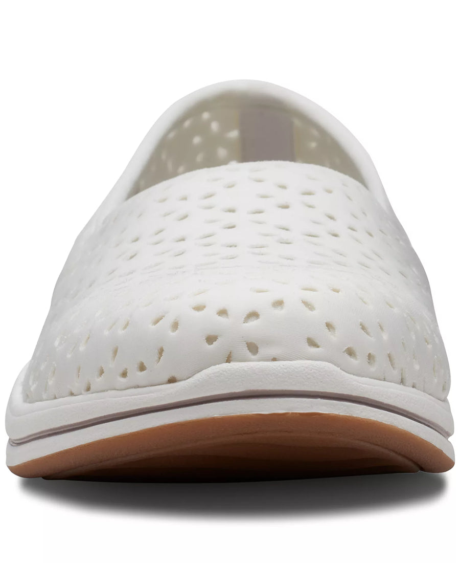 Clarks Women's Cloudsteppers Breeze Emily Perforated Loafer Flats