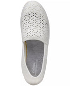 Clarks Women's Cloudsteppers Breeze Emily Perforated Loafer Flats
