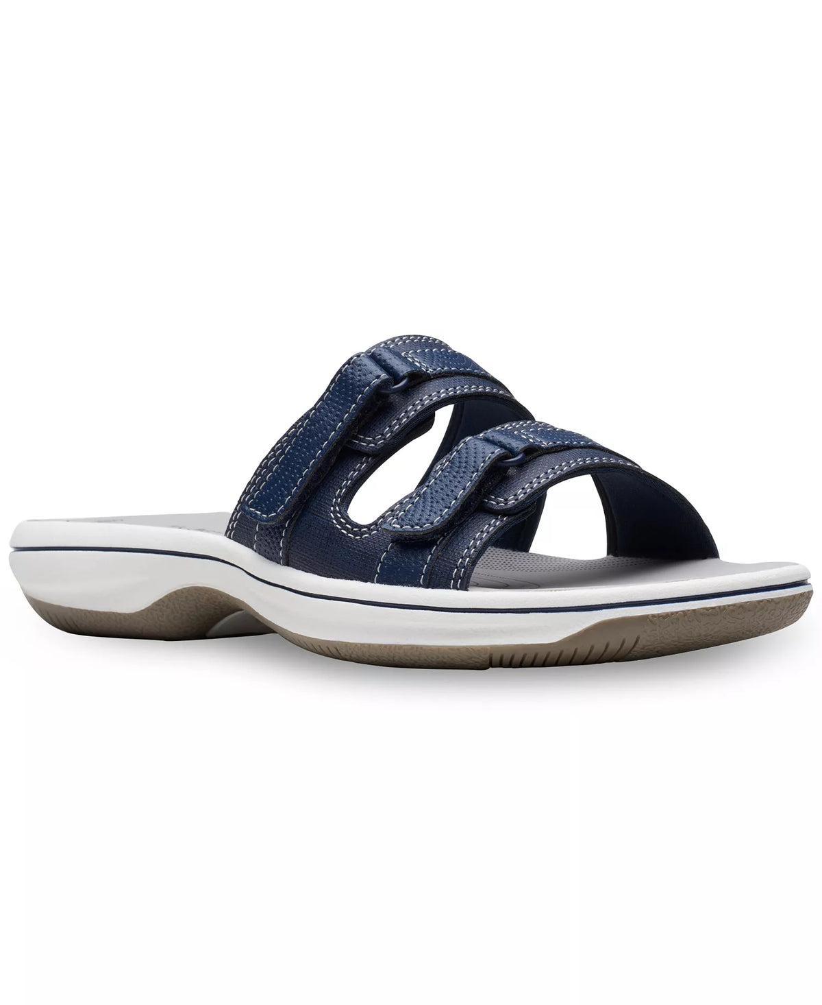 Clarks Women's Cloudsteppers Breeze Piper Comfort Slides