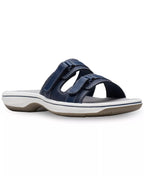 Clarks Women's Cloudsteppers Breeze Piper Comfort Slides