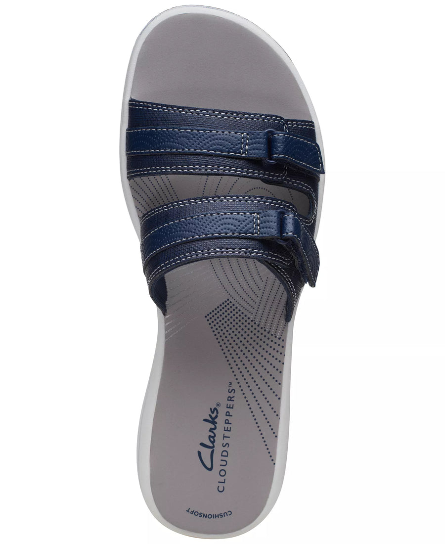Clarks Women's Cloudsteppers Breeze Piper Comfort Slides