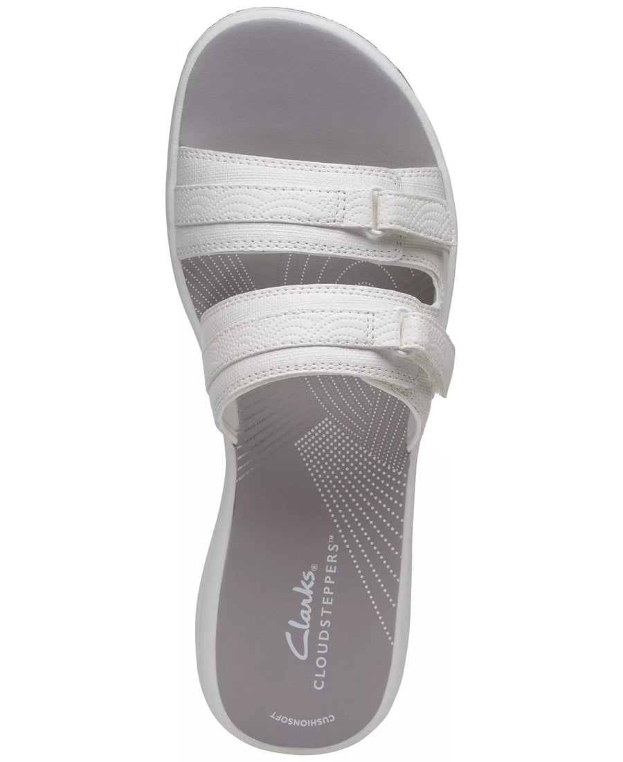Clarks Women's Cloudsteppers Breeze Piper Comfort Slides