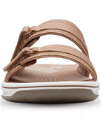 Clarks Women's Cloudsteppers Breeze Piper Comfort Slides