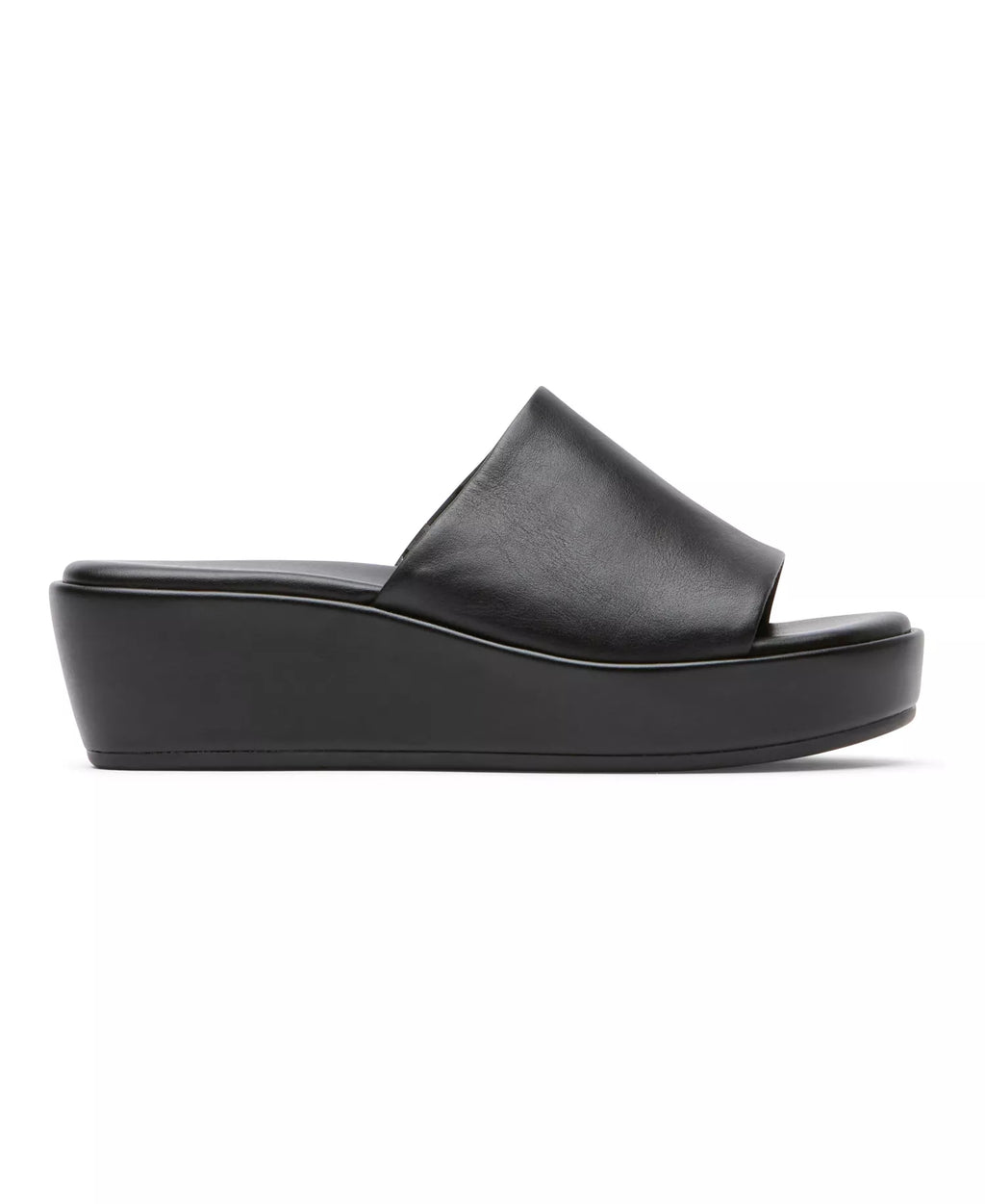 Rockport Women's Aubriella Slip-On Platform Wedge Sandals