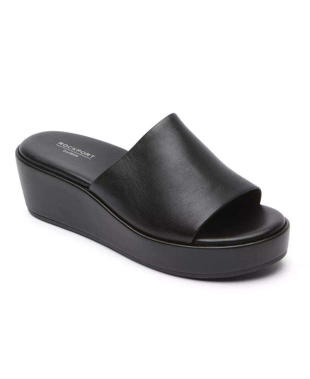 Rockport Women's Aubriella Slip-On Platform Wedge Sandals