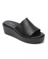 Rockport Women's Aubriella Slip-On Platform Wedge Sandals
