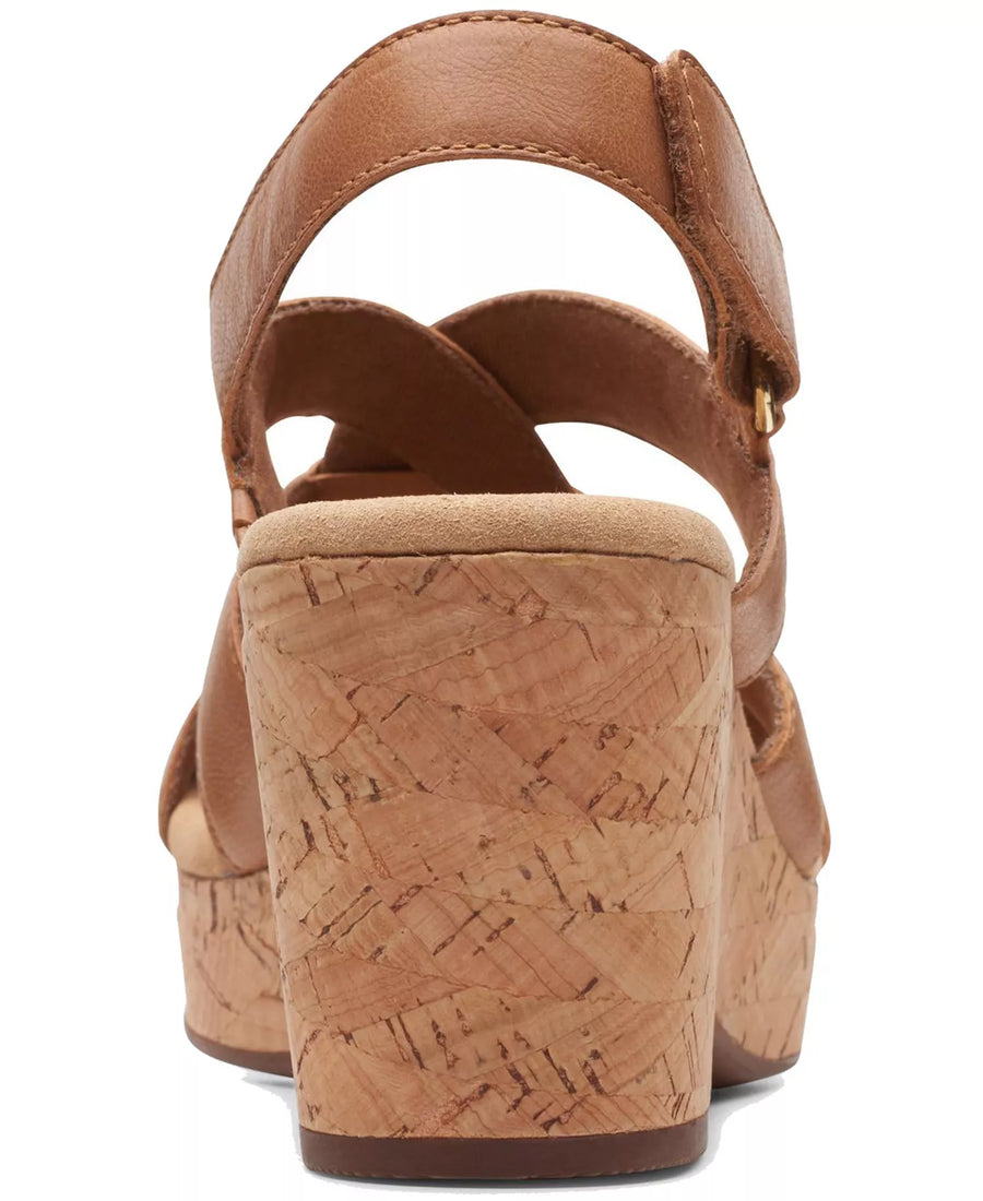 Clarks Women's Collection Giselle Beach Slingback Wedge Sandals