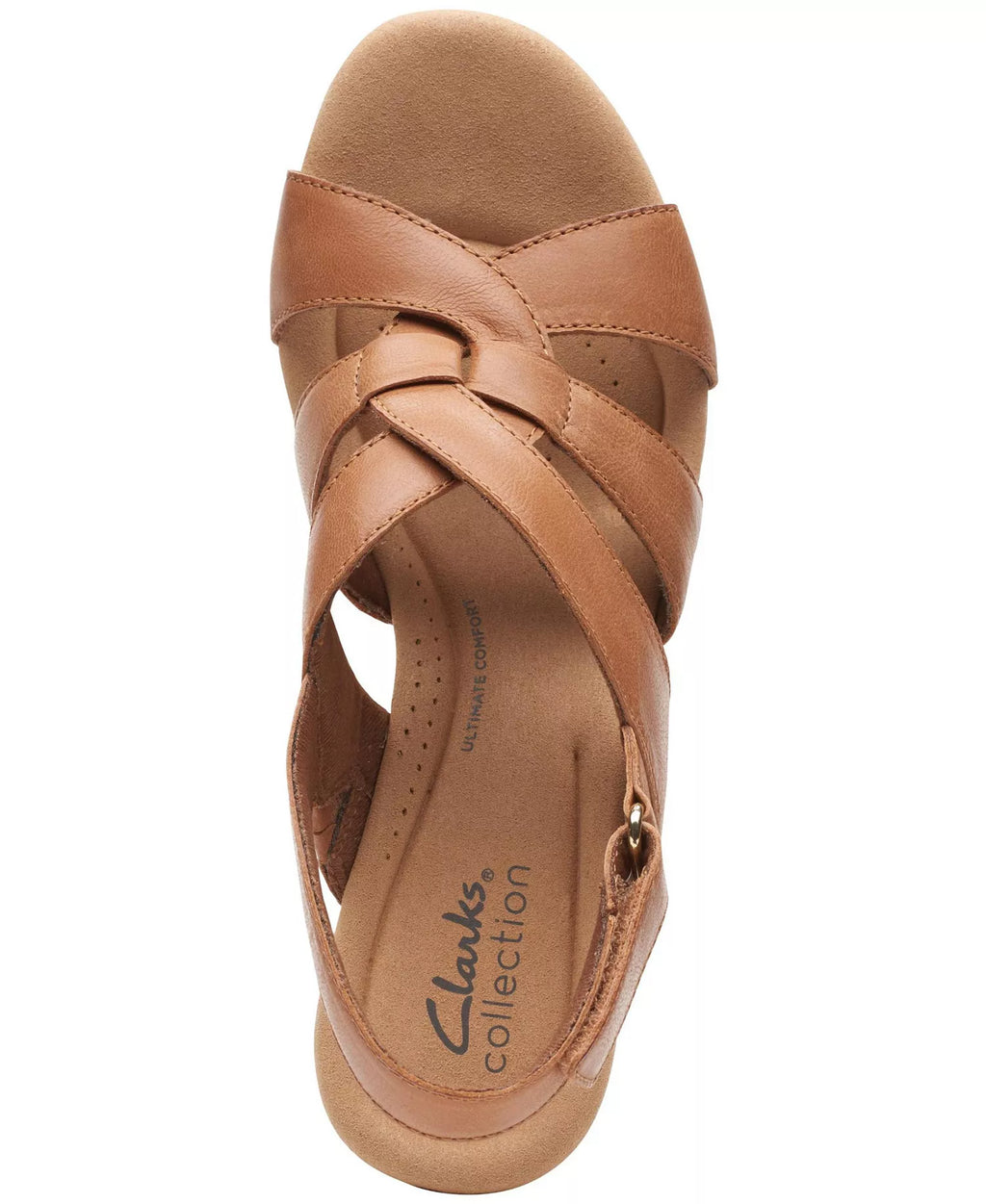 Clarks Women's Collection Giselle Beach Slingback Wedge Sandals