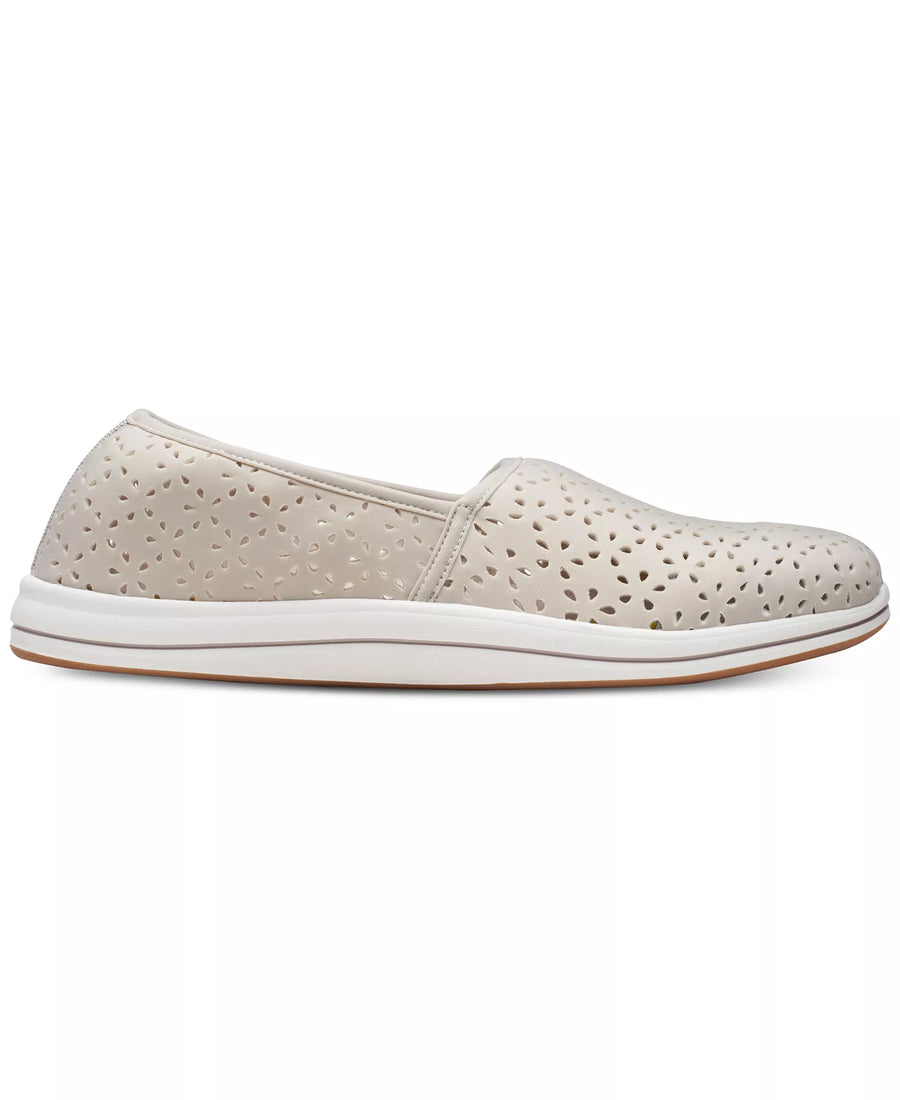 Clarks Women's Cloudsteppers Breeze Emily Perforated Loafer Flats