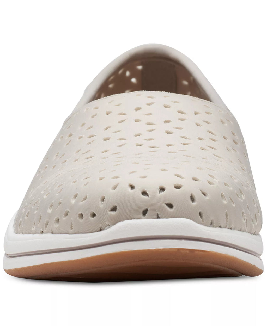 Clarks Women's Cloudsteppers Breeze Emily Perforated Loafer Flats