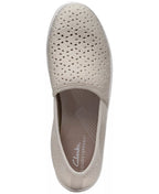 Clarks Women's Cloudsteppers Breeze Emily Perforated Loafer Flats