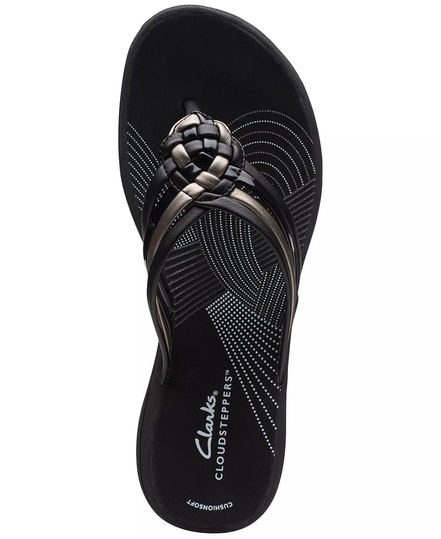 Clarks Women's Breeze Coral Thong Sandals
