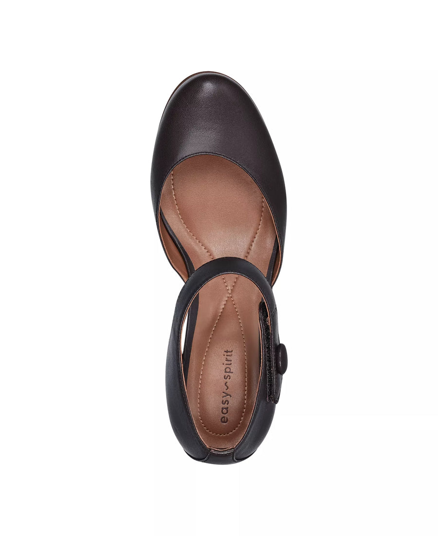 Easy Spirit Women's Clarice Mary Jane Block Heel Pumps