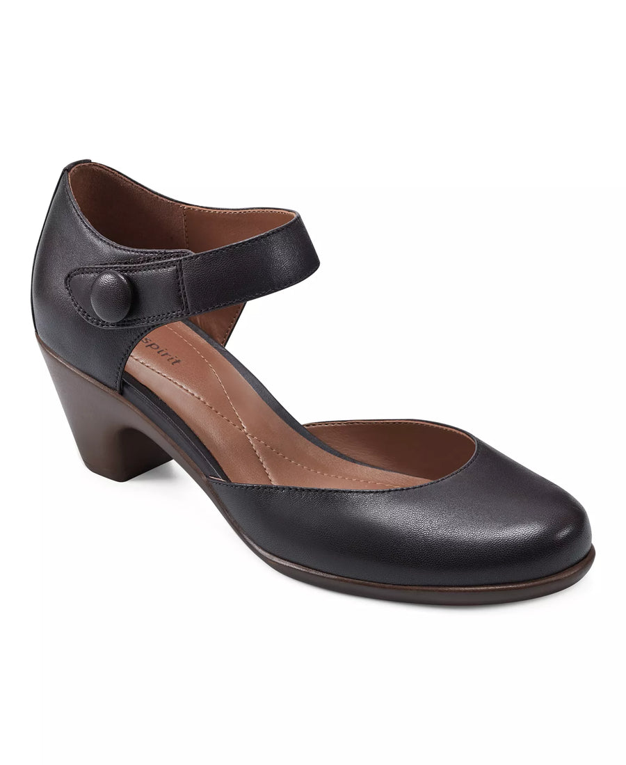 Easy Spirit Women's Clarice Mary Jane Block Heel Pumps