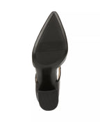 Naturalizer Women's Pixie Mary Jane Pointed Toe Block Heel Pumps
