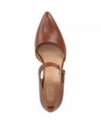 Naturalizer Women's Pixie Mary Jane Pointed Toe Block Heel Pumps