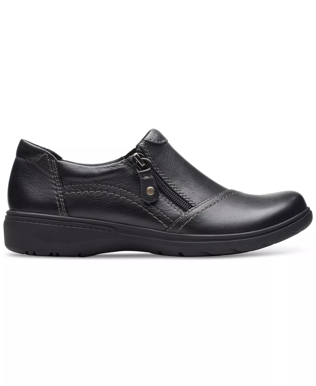 Clarks Women's Carleigh Ray Round-Toe Side-Zip Shoes