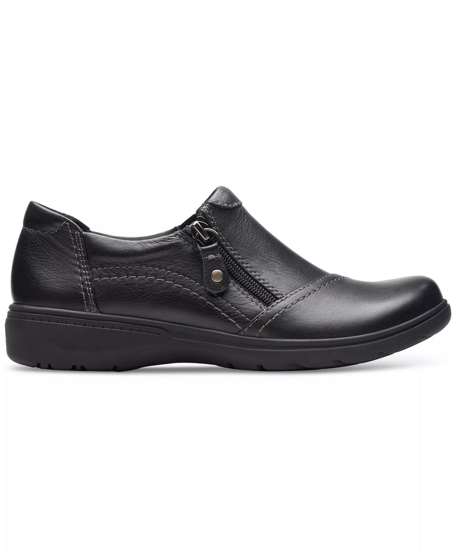 Clarks Women's Carleigh Ray Round-Toe Side-Zip Shoes