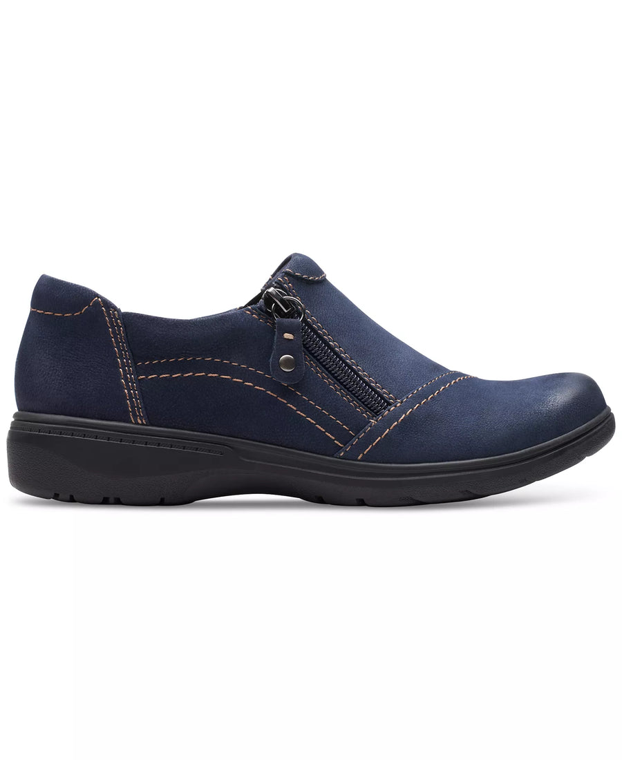 Clarks Women's Carleigh Ray Round-Toe Side-Zip Shoes