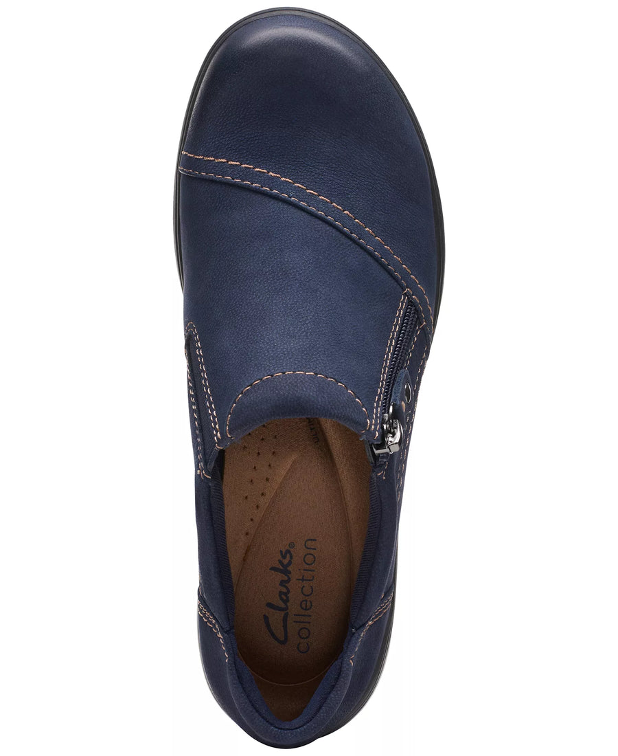 Clarks Women's Carleigh Ray Round-Toe Side-Zip Shoes