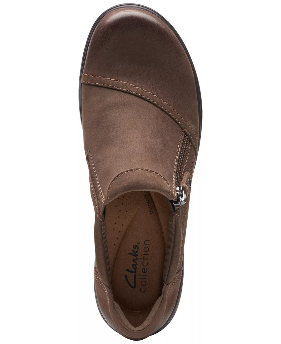 Clarks Women's Carleigh Ray Round-Toe Side-Zip Shoes