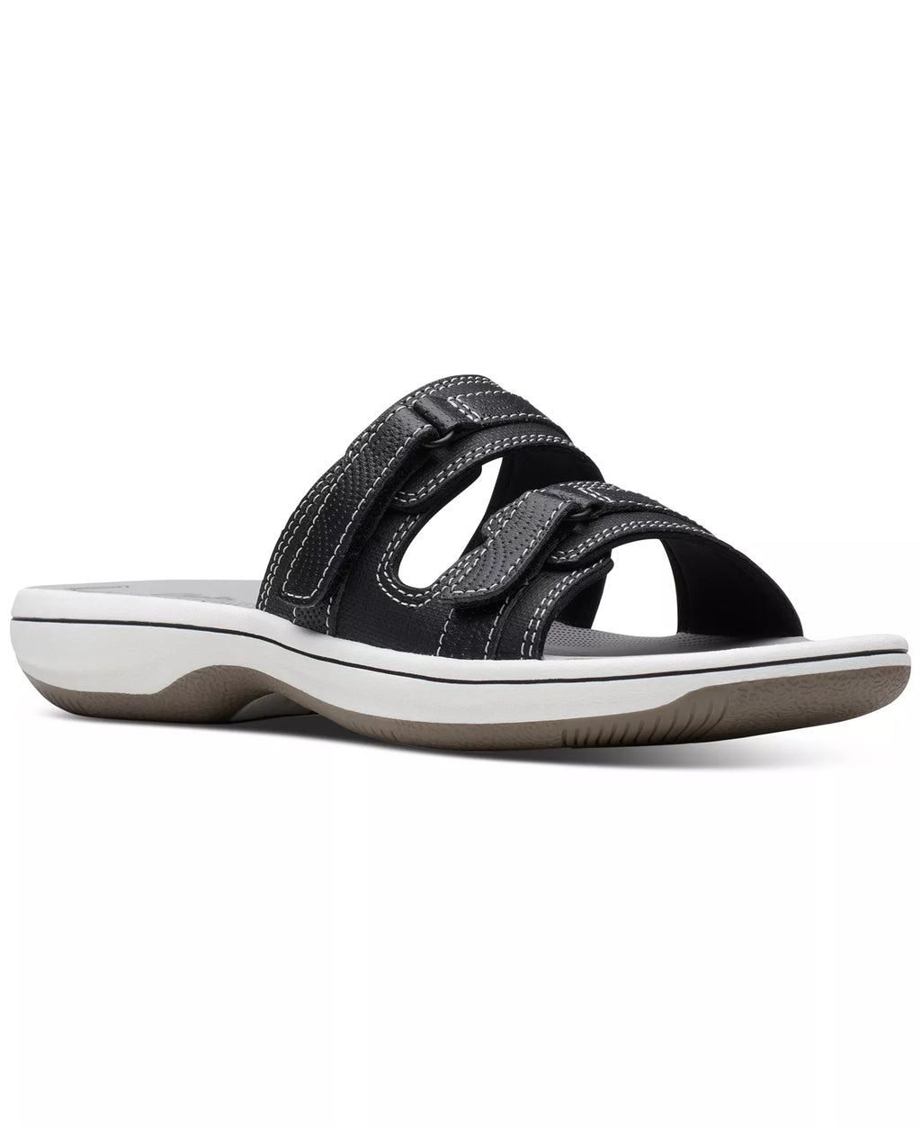 Clarks Women's Cloudsteppers Breeze Piper Comfort Slides
