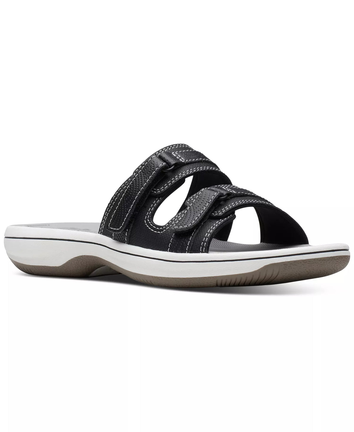 Clarks Women's Cloudsteppers Breeze Piper Comfort Slides