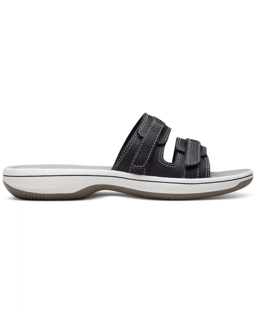 Clarks Women's Cloudsteppers Breeze Piper Comfort Slides
