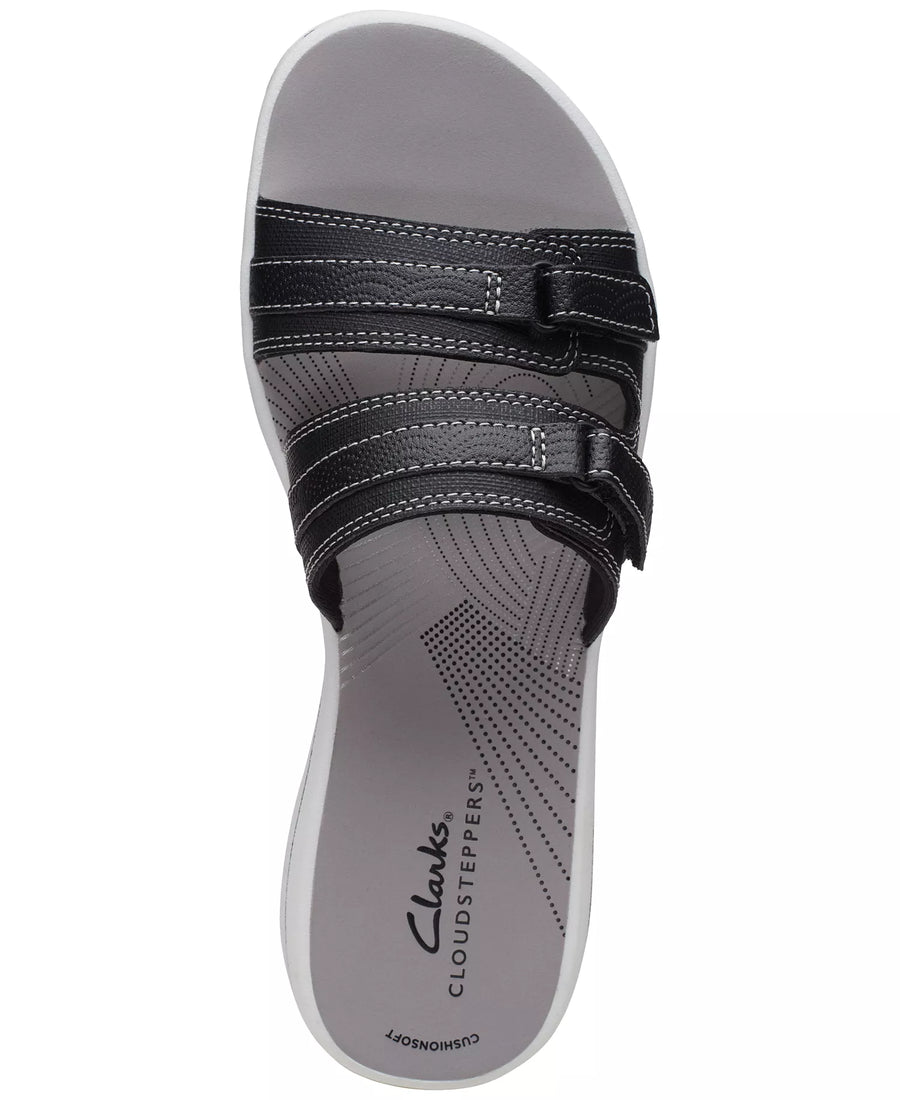 Clarks Women's Cloudsteppers Breeze Piper Comfort Slides